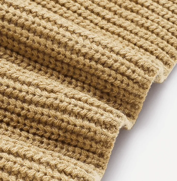 KALEY’S KHAKI KNITTED SWEATER