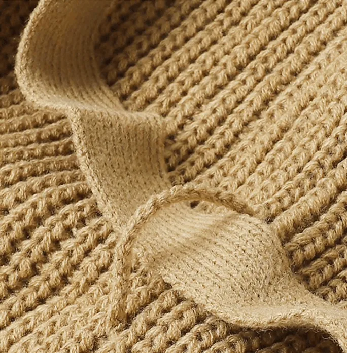 KALEY’S KHAKI KNITTED SWEATER