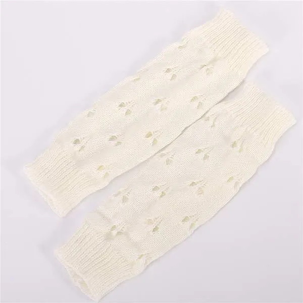 Knitted Wool Warm Open Toe Arm Sleeves 64027272C