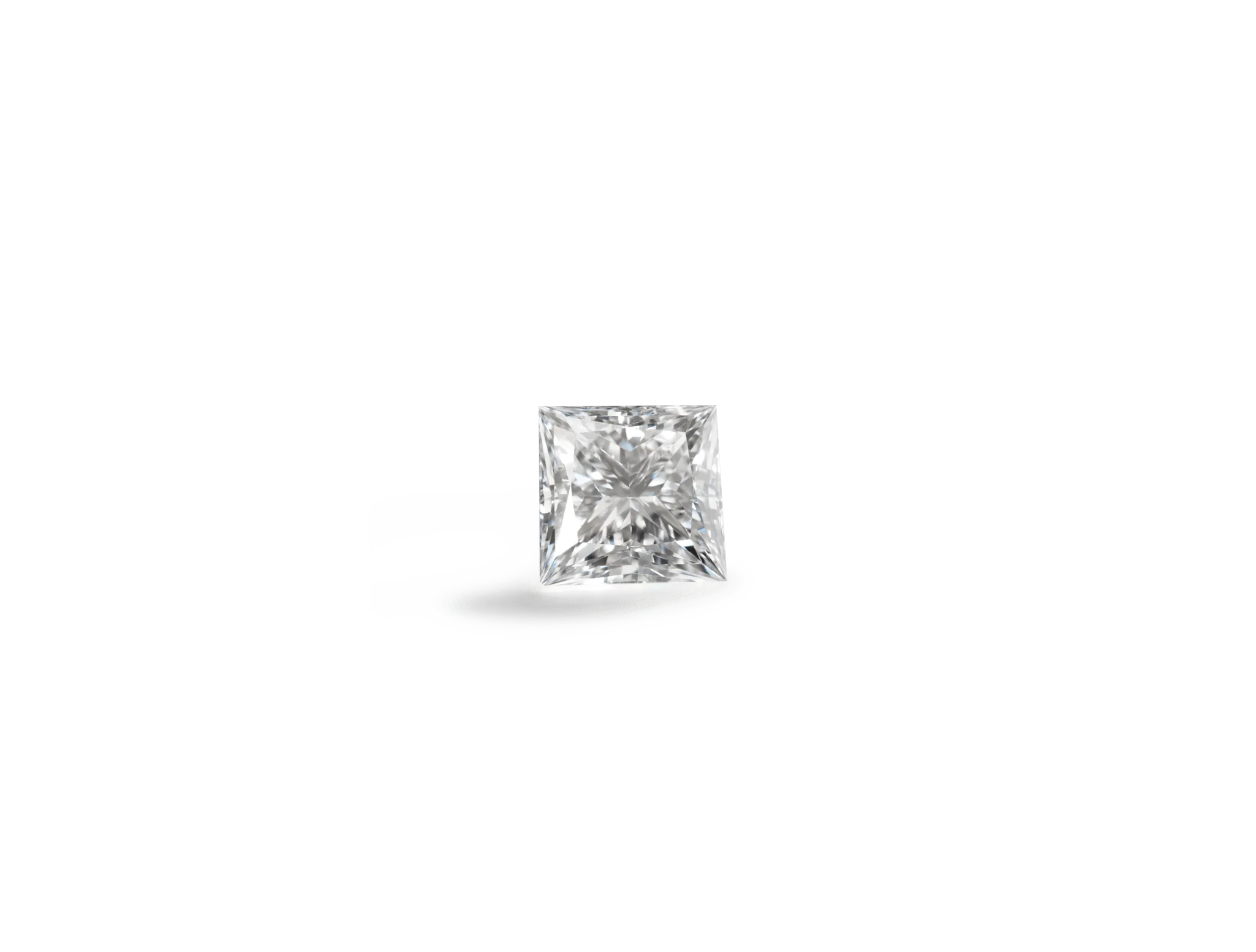 Lab-Grown Loose 1ct. Princess Cut Diamond | White