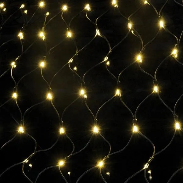 LED Warm White Net Light (4.8m)