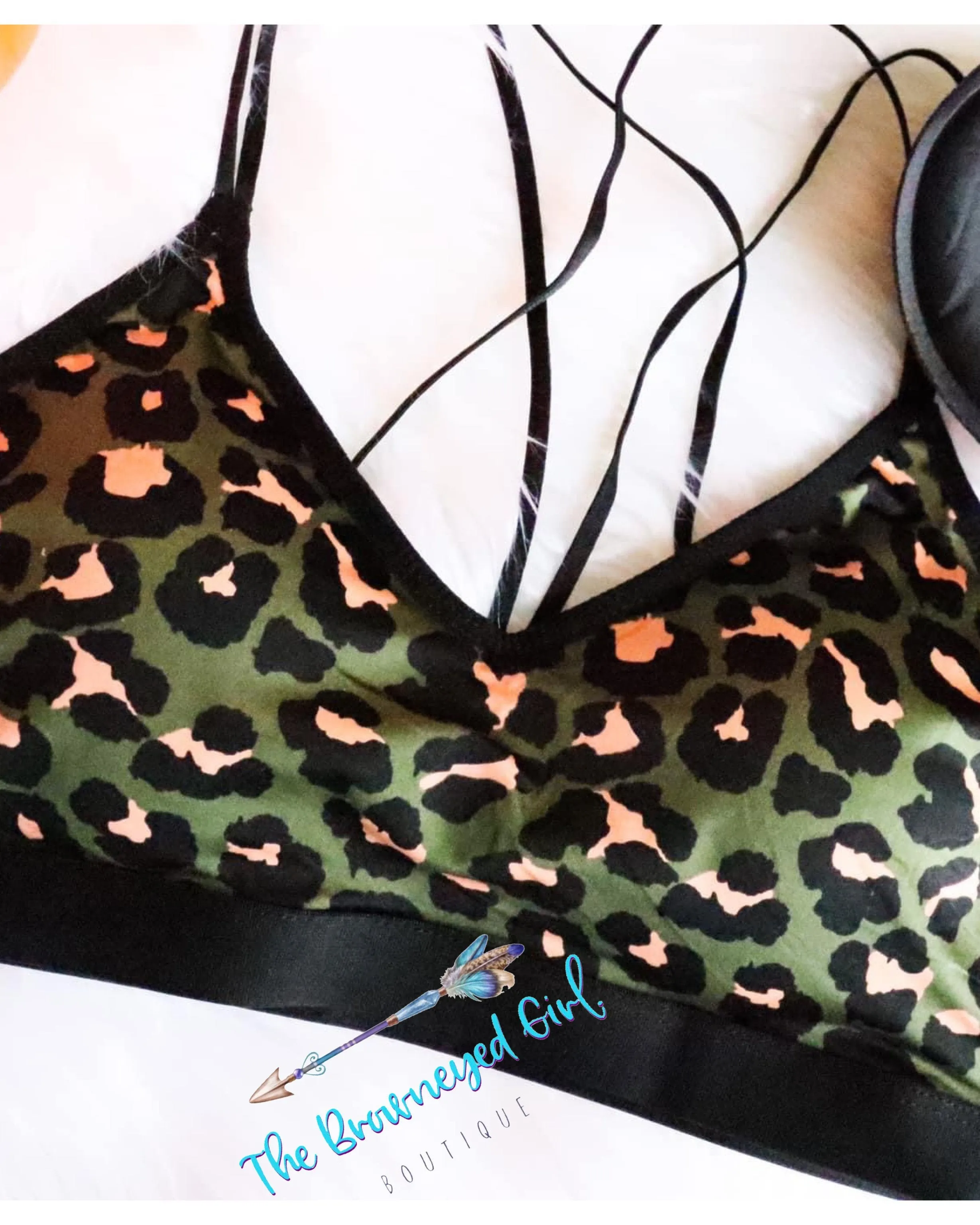 Leopard Autumn Bra