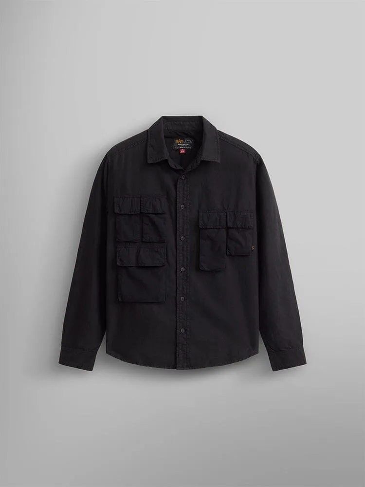 LONG SLEEVE MULTI POCKET SHIRT (SEASONAL)