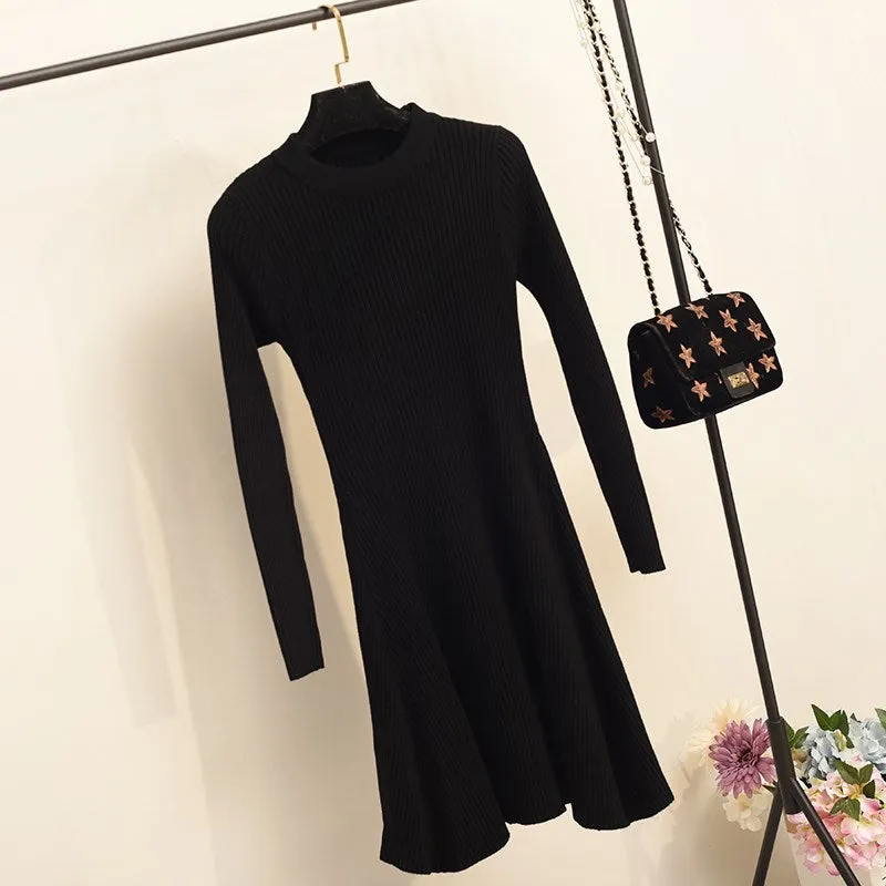 Long Sleeve Sweater Dress