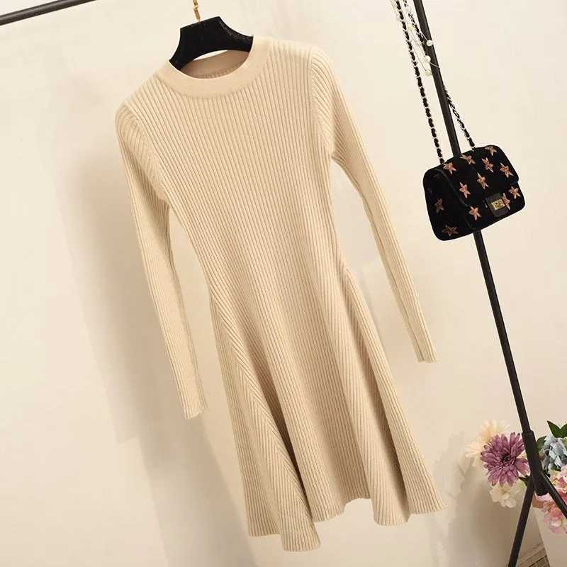 Long Sleeve Sweater Dress