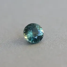 Loose 1.32 Ct Round Teal Sapphire