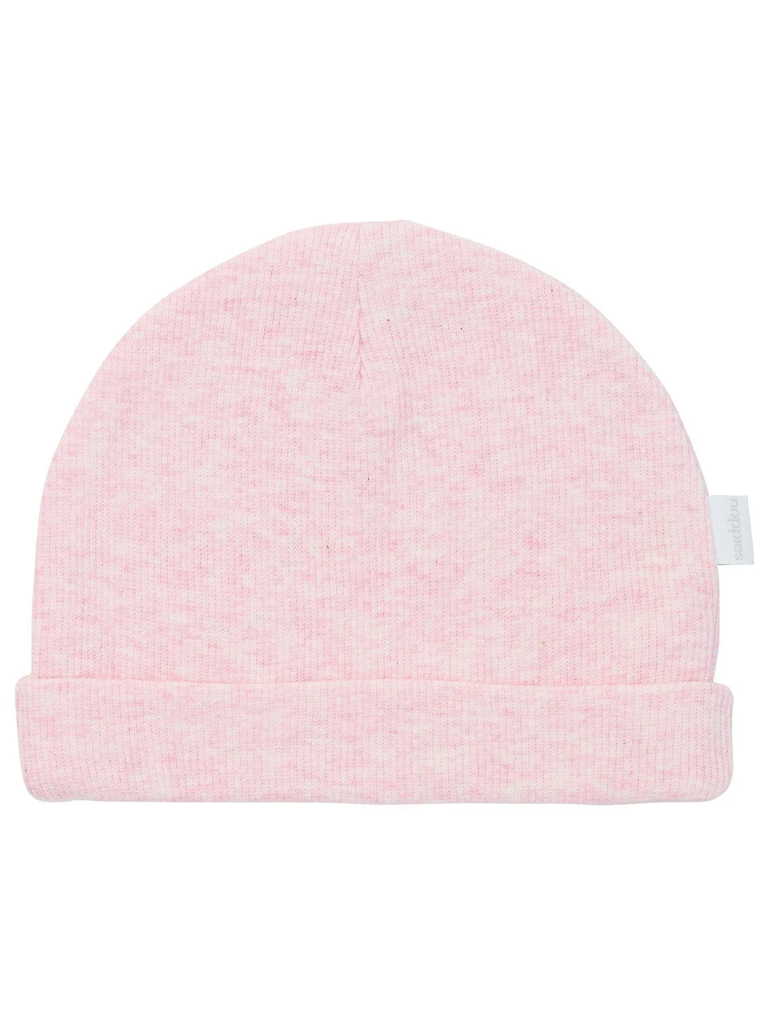 Luxury Organic Ribbed Hat - Pink