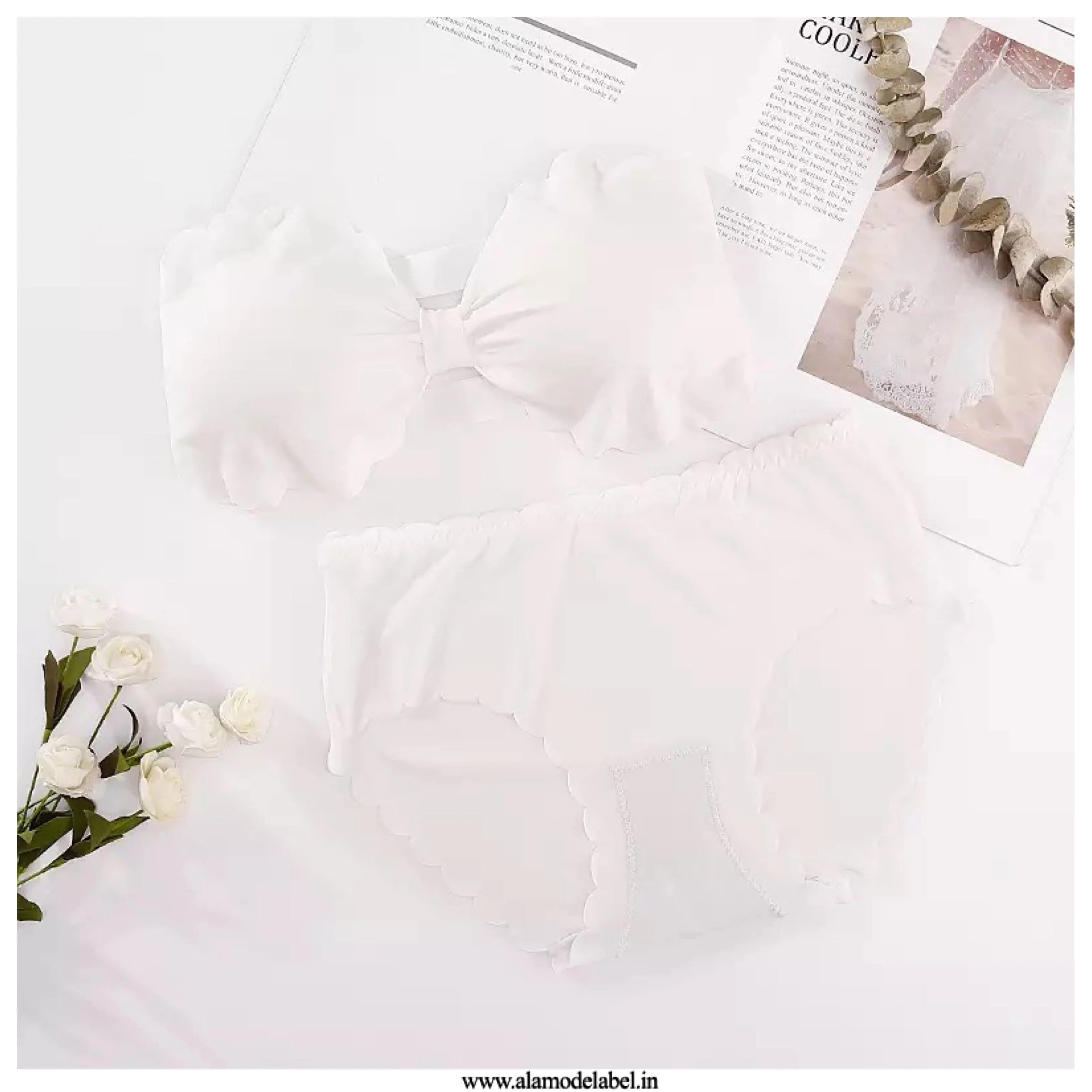 Luxury Scalloped Lingerie Set