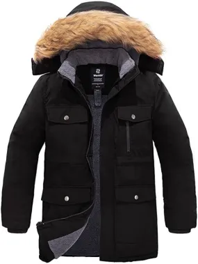 Men's Warm Winter Coat Parka Thicken Insulated Puffer Jacket Acadia 2