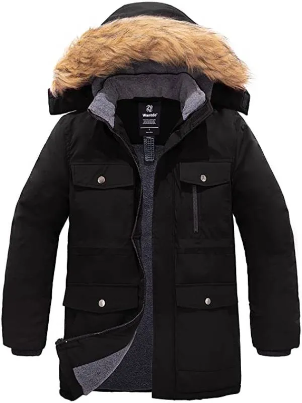 Men's Warm Winter Coat Parka Thicken Insulated Puffer Jacket Acadia 2