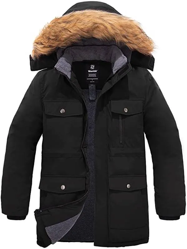 Men's Warm Winter Coat Parka Thicken Insulated Puffer Jacket Acadia 2