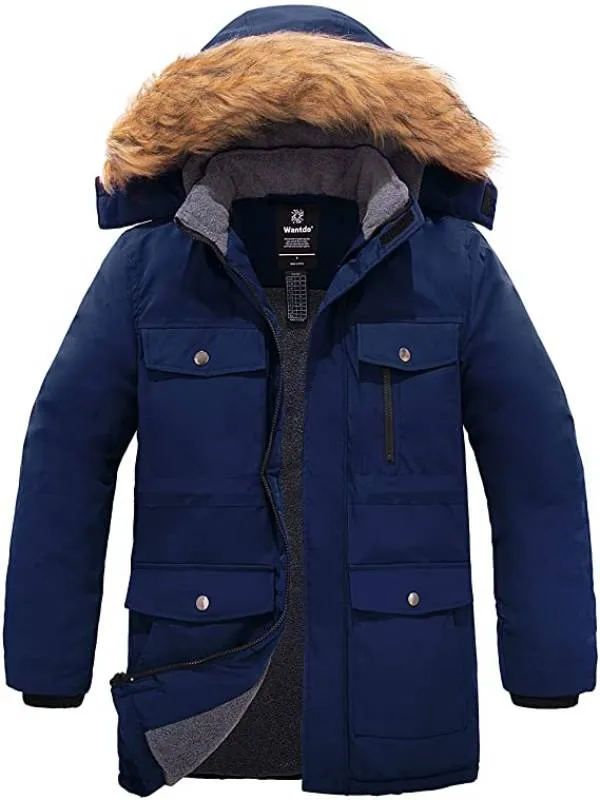 Men's Warm Winter Coat Parka Thicken Insulated Puffer Jacket Acadia 2