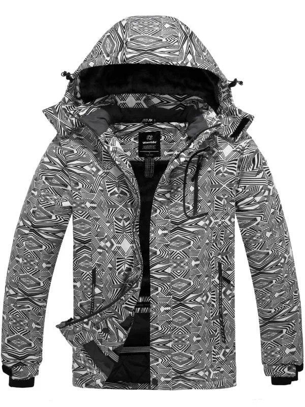 Men's Waterproof Ski Jacket Warm Snow Coat Atna 014