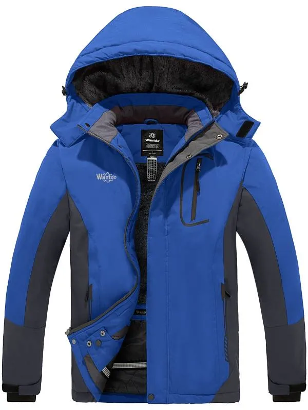 Men's Waterproof Ski Jacket Warm Snow Coat Atna 014