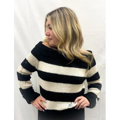 Mia Striped Sweater