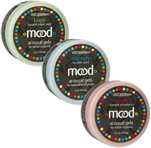 Mood Arousal Gels 3 Pack - Tingle, Warm, Intensify