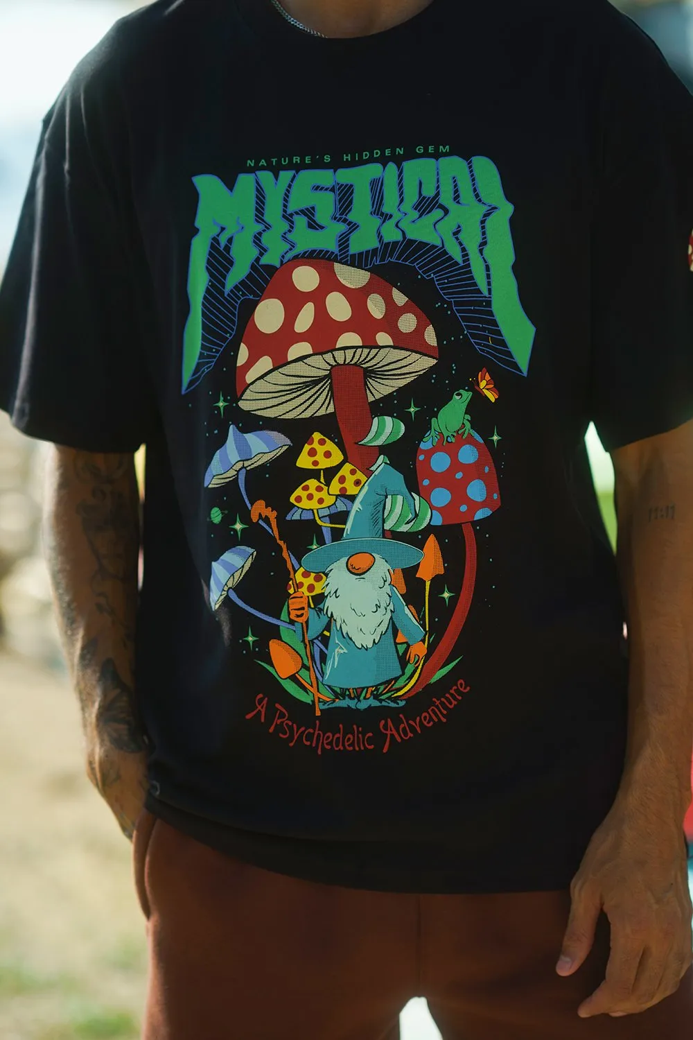 Mystical Mushroom Oversized T-shirt