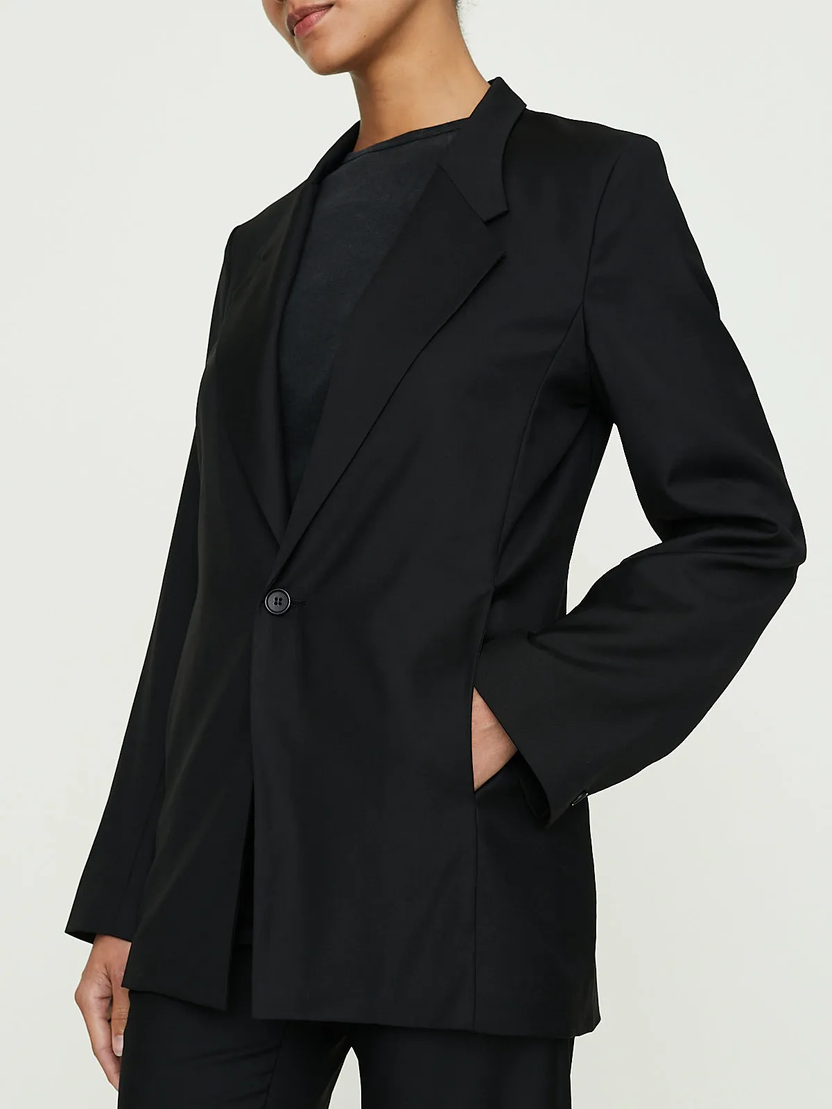 No. 206 Loro Piana Fine Wool Jacket in Black