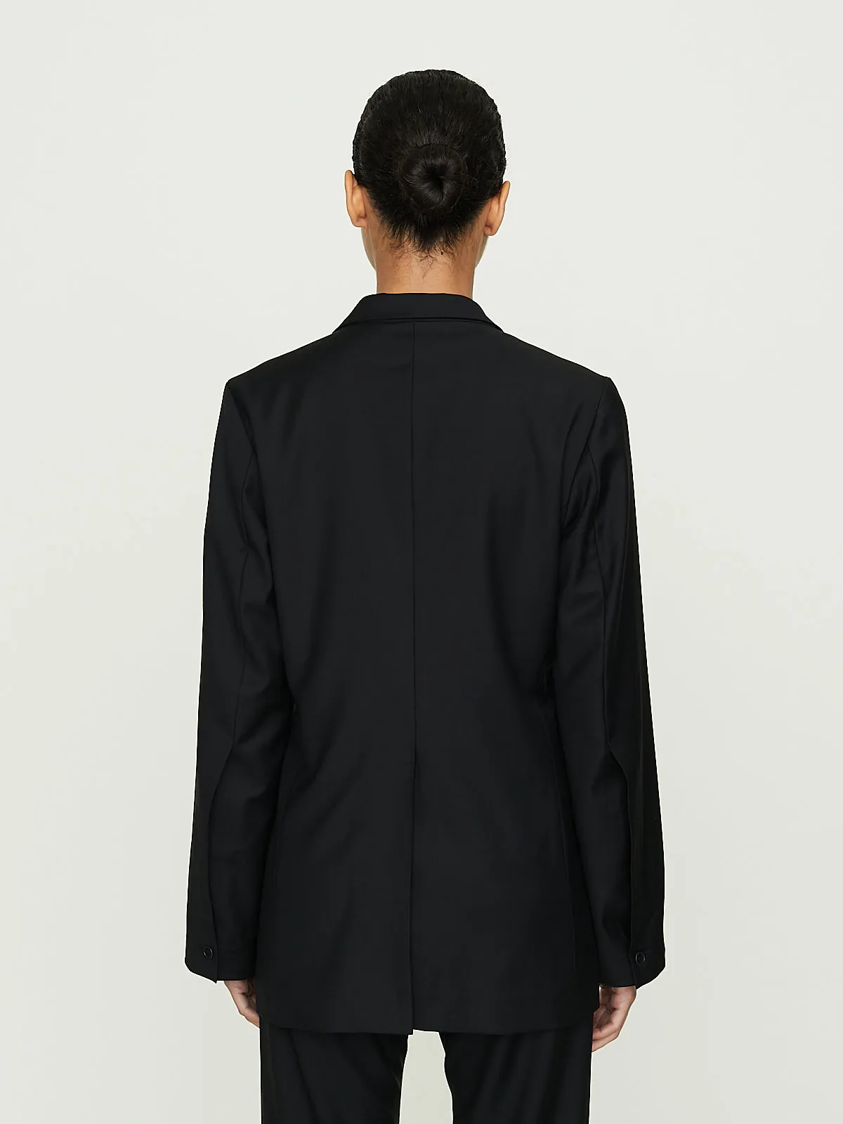 No. 206 Loro Piana Fine Wool Jacket in Black