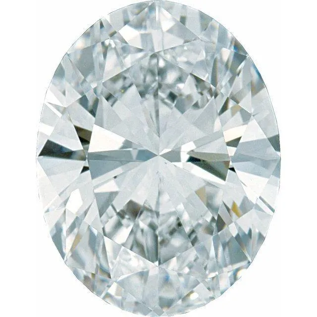 Oval Cut Lab Created Diamond Loose Stone