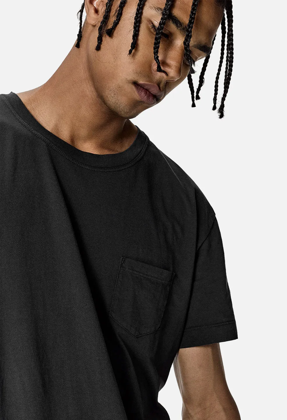 Oversized Pocket Tee / Slate