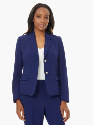 Petite Doris Jacket, Iconic Stretch Crepe