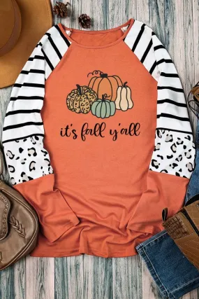 "It's Fall Y'all" Pumpkin Top