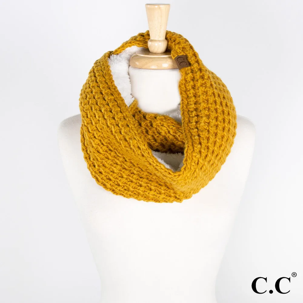 Ribbed Knit Extra Soft and Warm Scarf