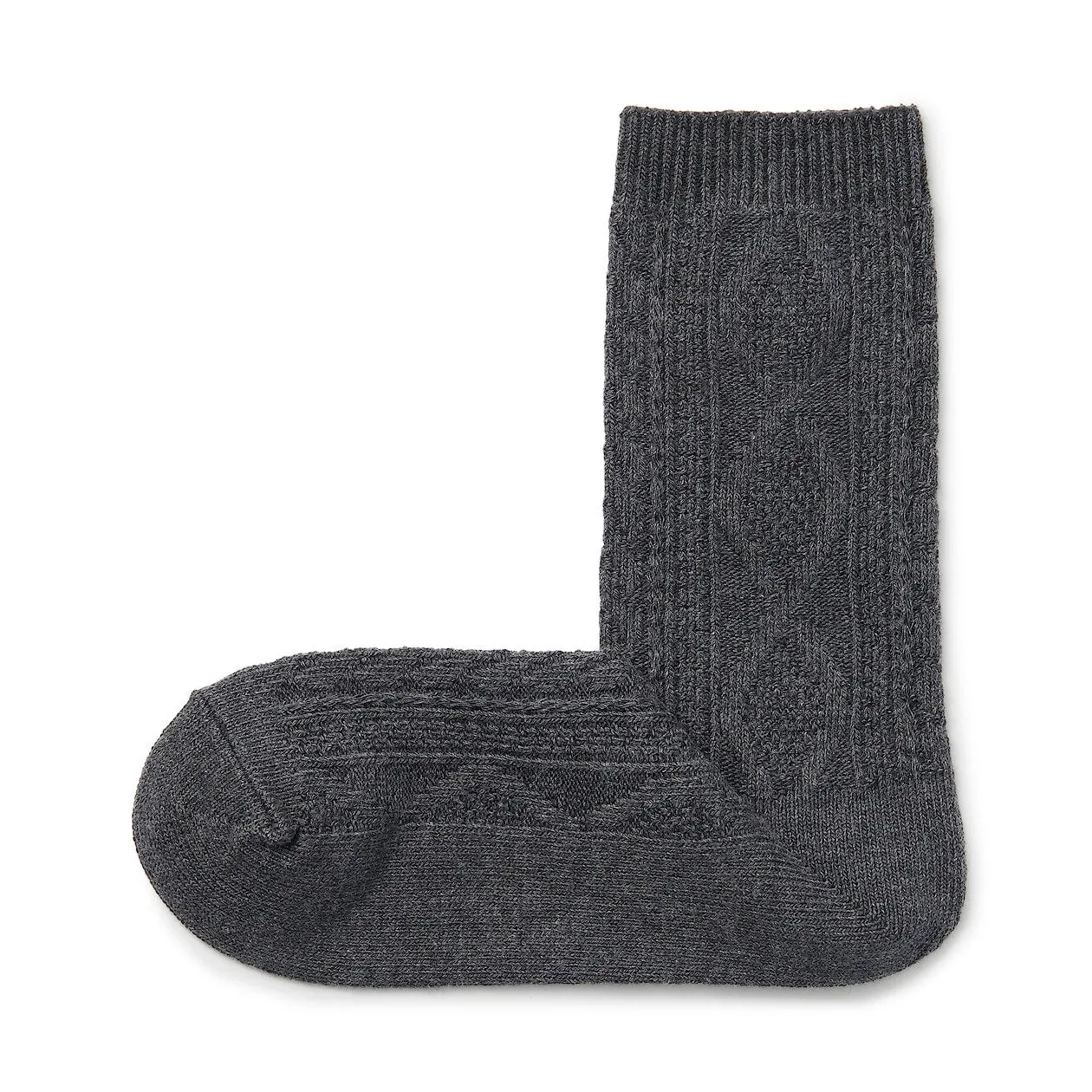 Right Angle Loose Top Knit Pattern Socks