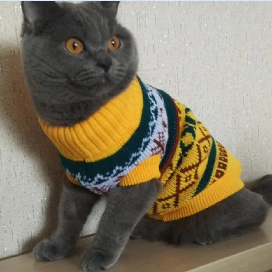 Snowflake | Cat Sweater