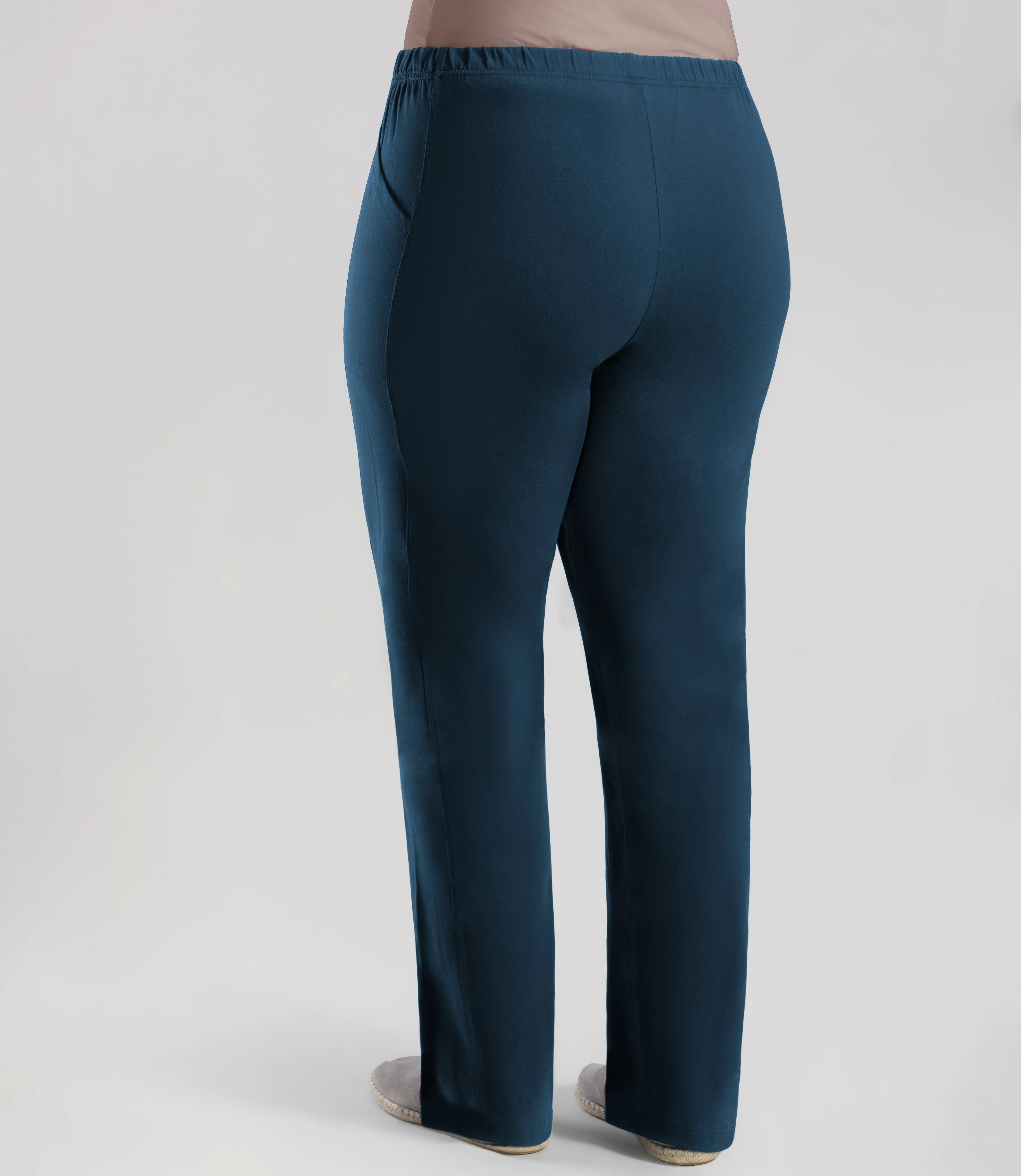 Stretch Naturals Side Pocket Loose Fit Leggings Tall Indigo