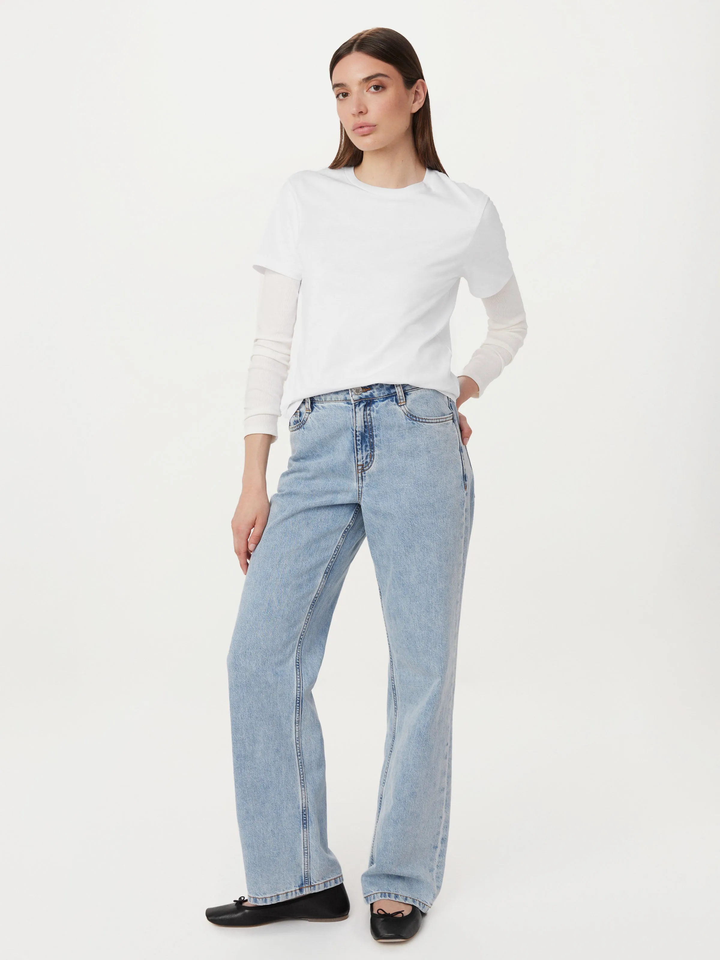 The Courtney Loose Jean in Washed Blue