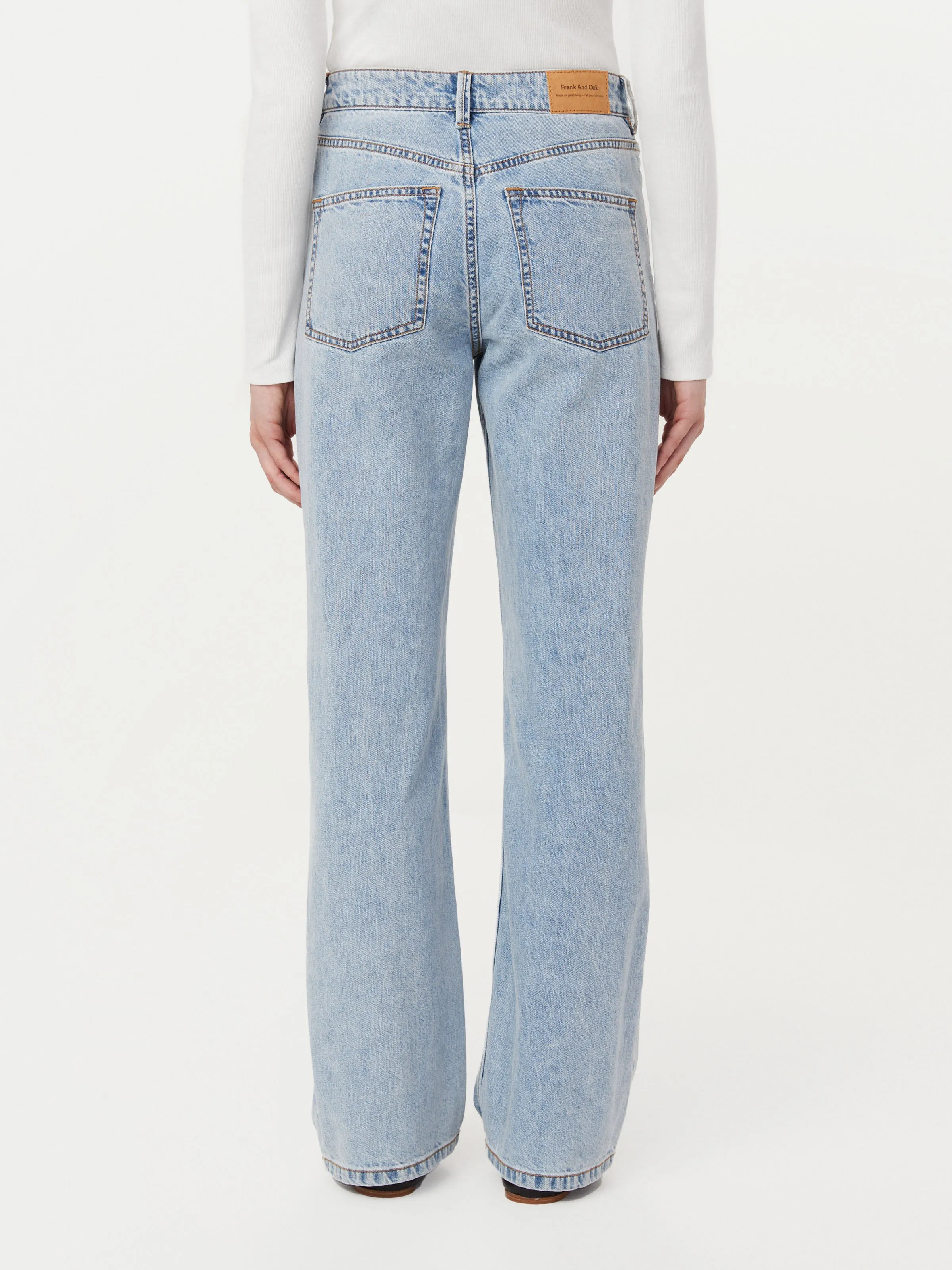 The Courtney Loose Jean in Washed Blue