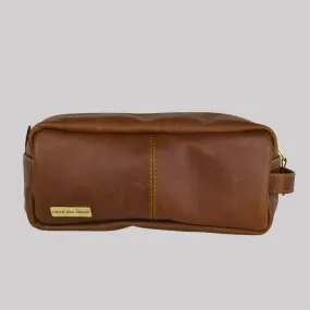 The Jumbo Unisex Toiletry Bag - Warm Tan