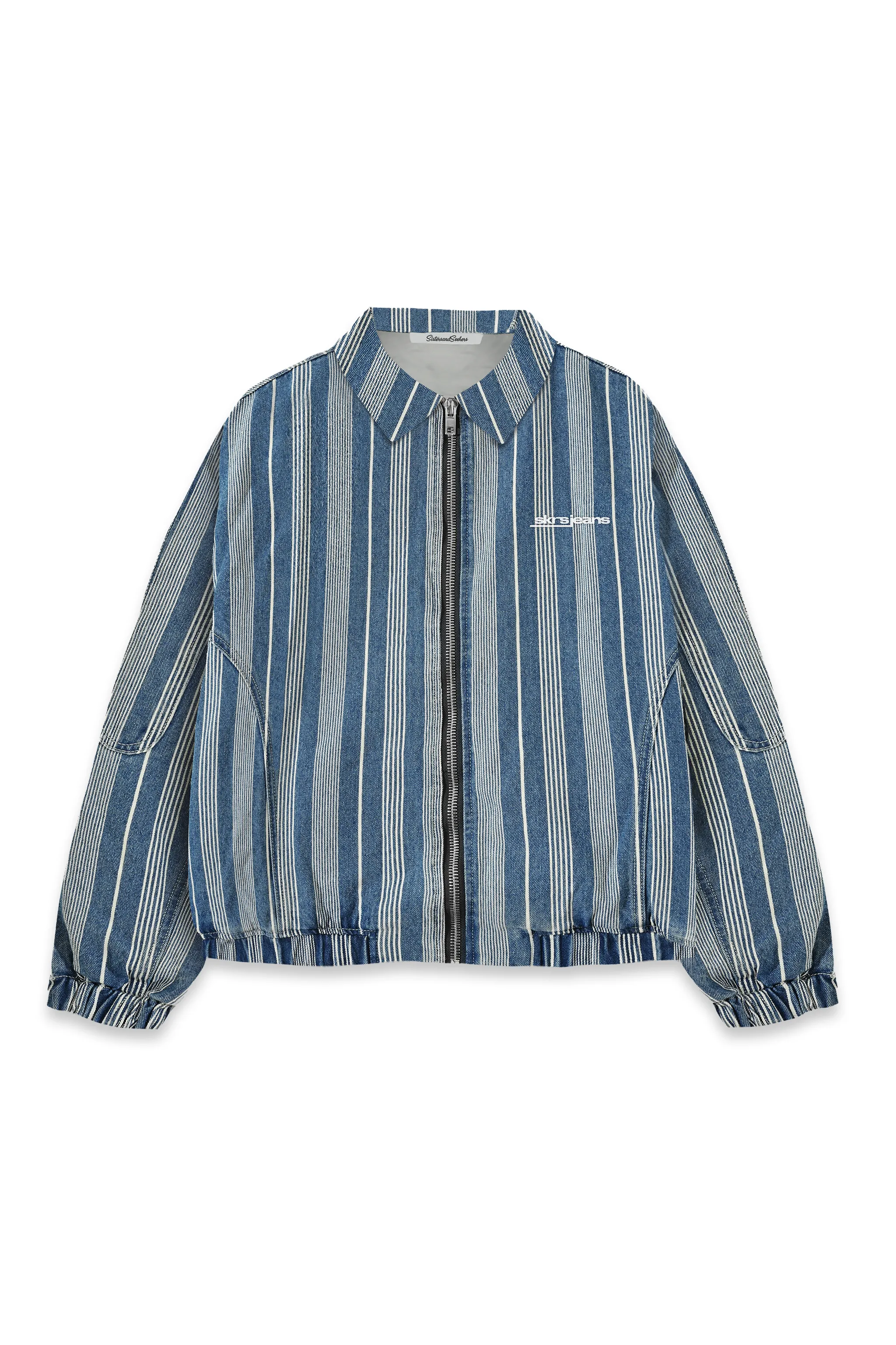 Vista Stripe Oversized Jacket